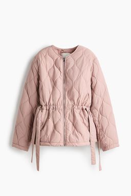 H&M - Women Beige Quilted Jacket
