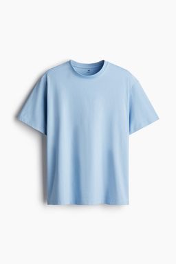 H&M - Men Green Loose Fit T-Shirt