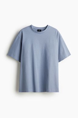 H&M - Men Green Loose Fit T-Shirt