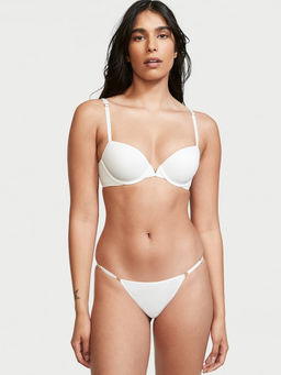 Victoria's Secret - White Love Cloud Adjustable String Bikini Panty