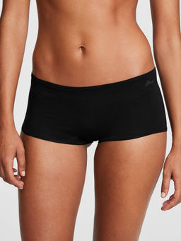 Victoria's Secret - Black Cotton Boyshort Panty
