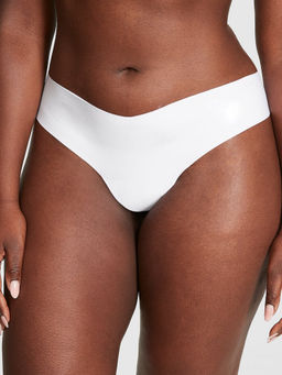 Victoria's Secret - White No-Show Thong Panty