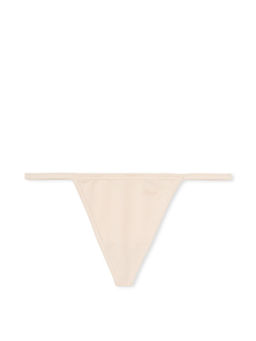 Victoria's Secret - Beige Cotton V-String Panty