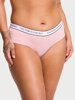 Victoria's Secret - Pink Logo Cotton Cheeky Panty