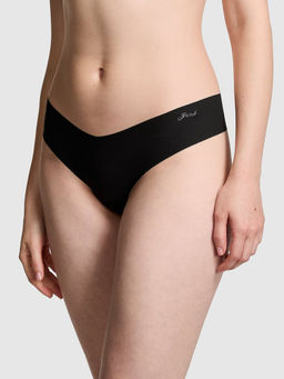 Victoria's Secret - Black No-Show Thong Panty