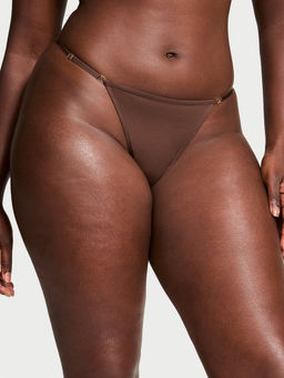 Victoria's Secret - Brown Dream Angels Smooth Adjustable Thong Panty