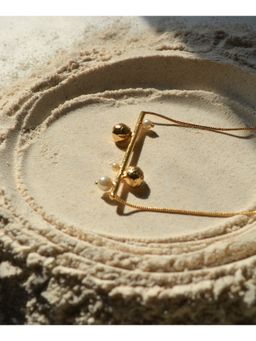 Tangerine - Soapberry Gold 24K Gold Necklace