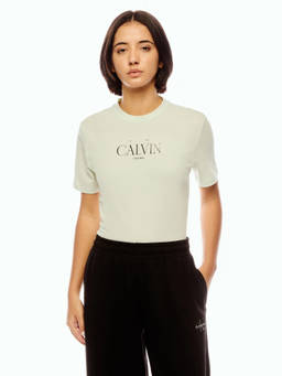 Calvin Klein - Logo Regular Fit Cotton T-Shirt
