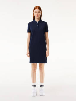 Lacoste - Navy Blue Supple Petit Pique Polo Dress