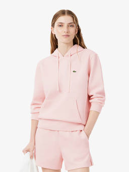 Lacoste - Pink Pique Solid Hoodie