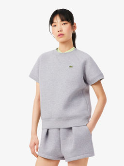 Lacoste - Grey Regular Fit Short Sleeved Sweatshirt