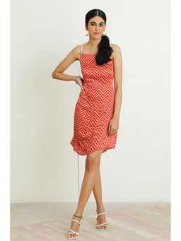 Twenty Nine - Sleeveless Drawstring Mini Dress