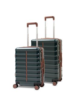 Assembly - Small Cabin (53Cm) & Medium Check-in (62Cm) Trolley Bag Set Of 2 - Forest Green