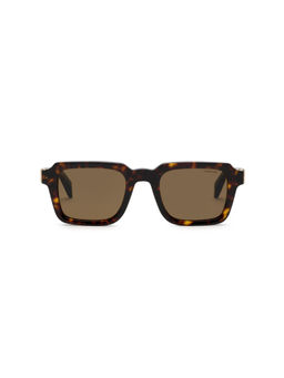 Chopard - Brown 100% Uv Protected Solid Polarized Lens Sunglasses for Men (Sch37652909Psg) (52)