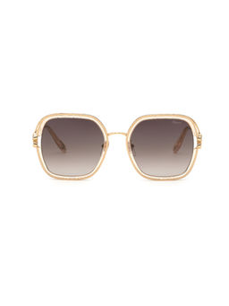 Chopard - Gold 100% Uv Protected Gradient Lens Sunglasses for Women (Schg32S57838Sg) (57)