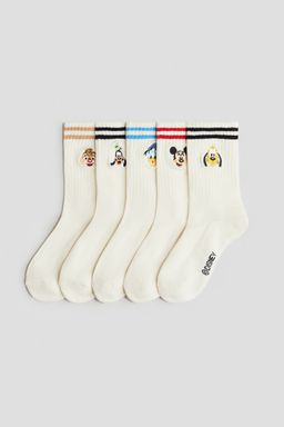 H&M - Boys 5-Pack Intarsia Motif Socks
