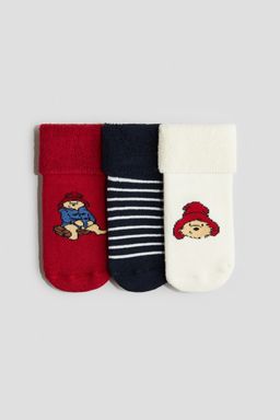 H&M - Boys 3-Pack Terry Socks