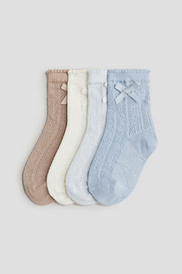 H&M - Girls 4-Pack Socks