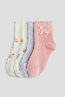 H&M - Girls 4-Pack Socks