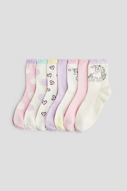 H&M - Girls 7-Pack Socks