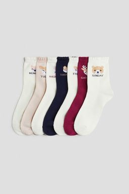 H&M - Girls 7-Pack Socks