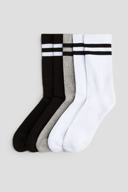 H&M - Boys 5-Pack Ribbed Terry Socks