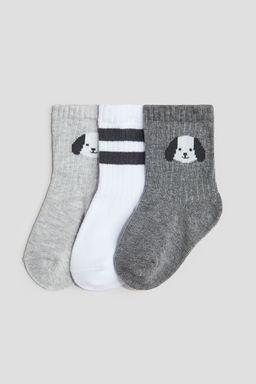 H&M - Boys 3-Pack Socks