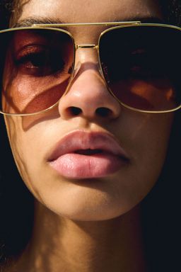 H&M - Women Gold Sunglasses