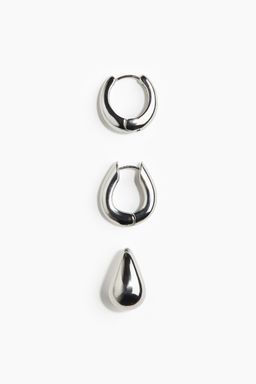 H&M - Men 3-Pack Earrings