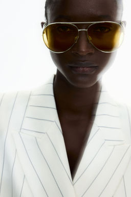 H&M - Women Orange Aviator-Style Sunglasses