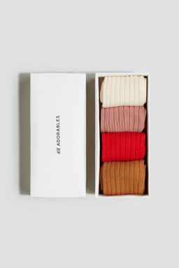 H&M - Girls 4-Pack Knee Socks