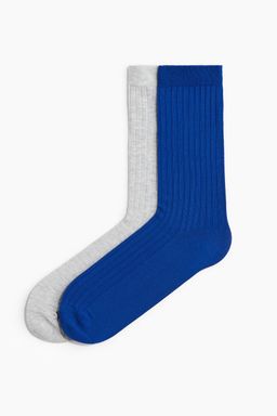 H&M - Men 2-Pack Bamboo Viscose-Blend Socks
