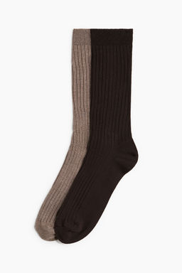 H&M - Men 2-Pack Bamboo Viscose-Blend Socks