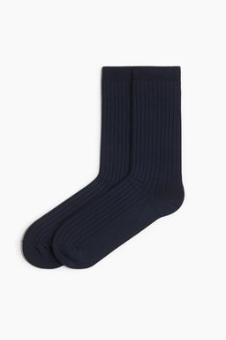 H&M - Men 2-Pack Bamboo Viscose-Blend Socks