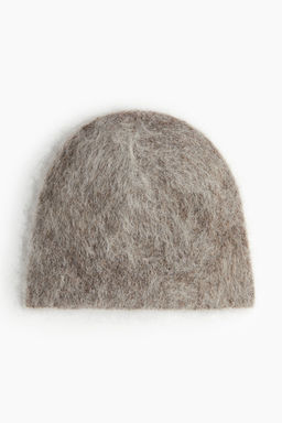 H&M - Women Grey Mohair-Blend Beanie