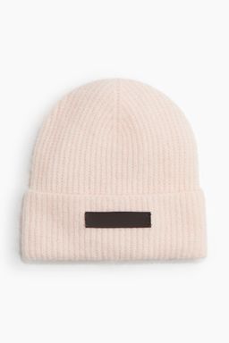 H&M - Women Pink Rib-Knit Beanie