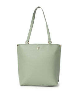 Tommy Hilfiger - Women Green Solid Tote Bag