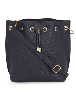 Tommy Hilfiger - Women Navy Blue Solid Sling Bag