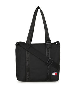 Tommy Hilfiger - Women Black Solid Tote Bag