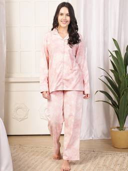 Kanvin - Womens Nightsuit Pink