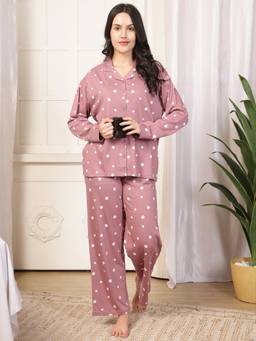 Kanvin - Womens Nightsuit Pink