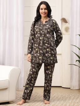 Kanvin - Womens Nightsuit Green