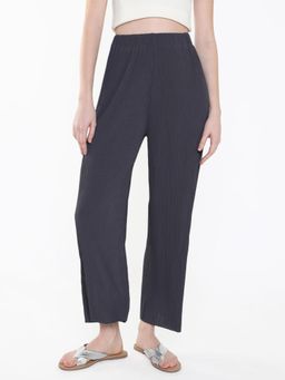 SHOWOFF - Women Solid Grey Trouser