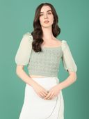 Green color option, Currently selected