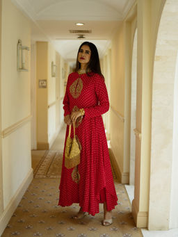 PINK CITY BY SARIKA - Bandani Signature Gown