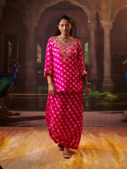 PINK CITY BY SARIKA - Rimjhim Mothra Co-Ord (Set of 2)