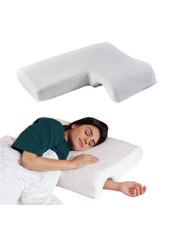 The White Willow - Left Side Couple Arm Hug Pillow White