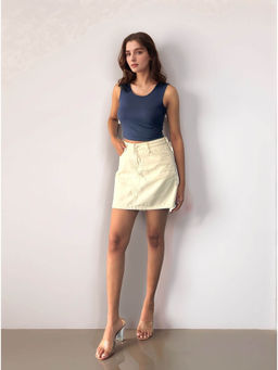 Outzidr - Blue Basic Tank Top