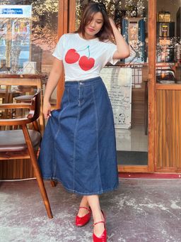 Outzidr - Cherry Printed T-Shirt