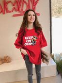 Red color option, Currently selected